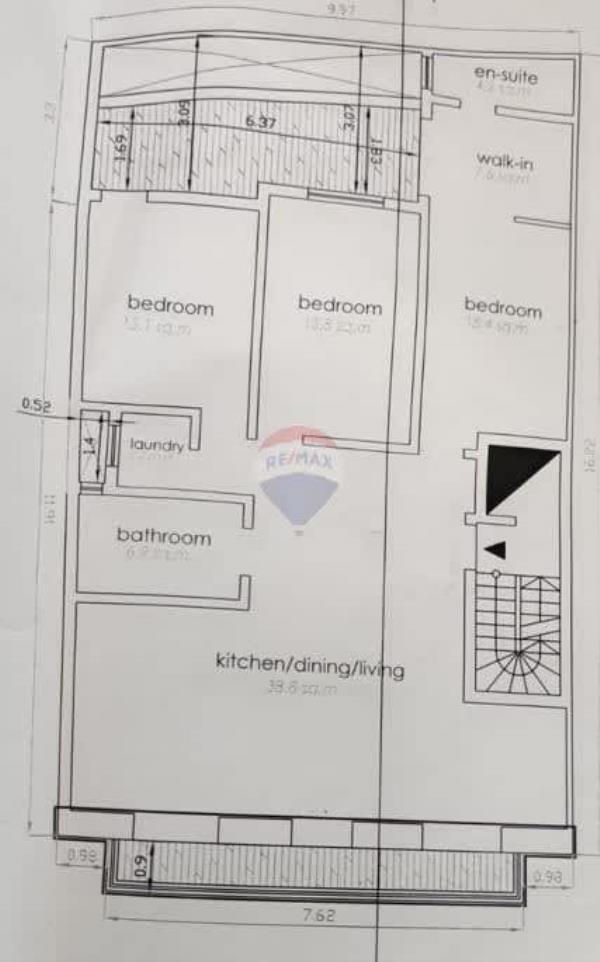 3 bedroom Apartment for sale in Qormi - €320,000 - 140m²