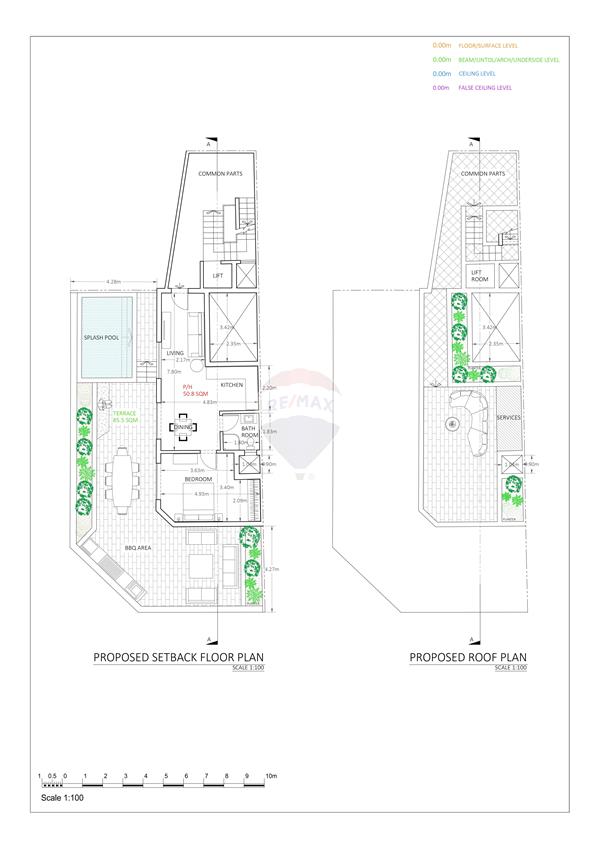 1 bedroom Penthouse for sale in Naxxar - €500,000 - 135m²