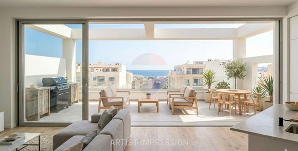 1 bedroom Penthouse for sale in Msida - €340,000 - 72m²