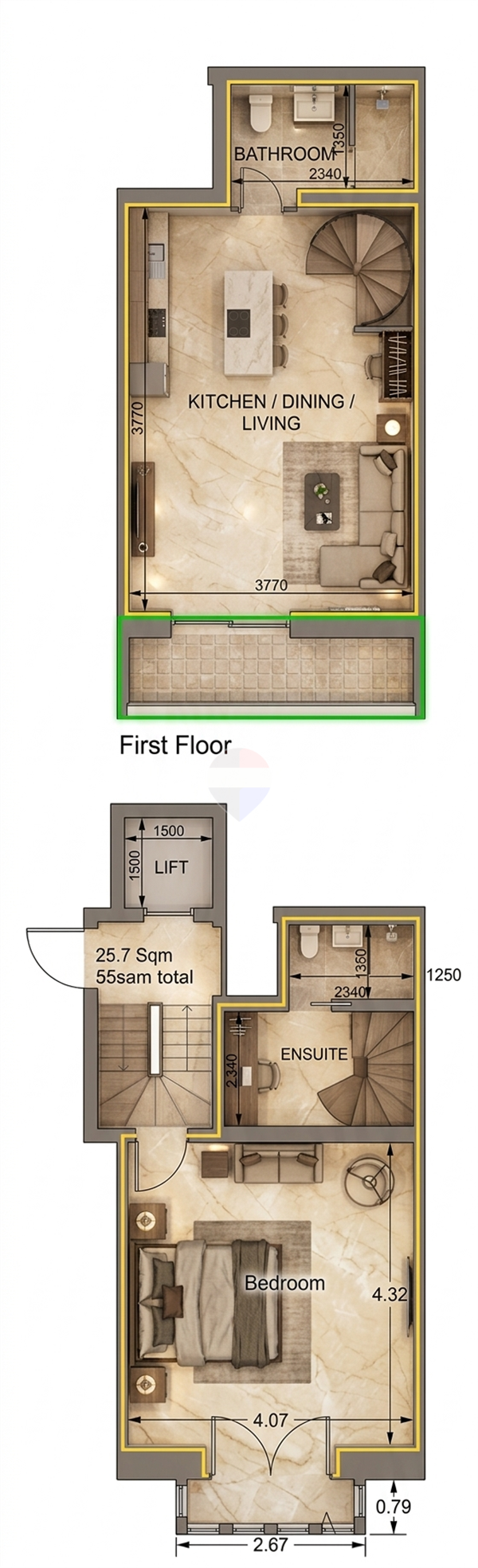 Apartment (Duplex) in Birkirkara from Remax-malta.com – €255,000