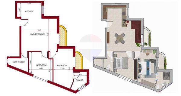 Apartment in Ħaż-Żebbuġ from Remax-malta.com – €288,000