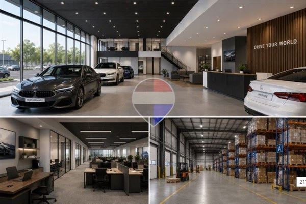 Warehouse with office space to rent in Mosta