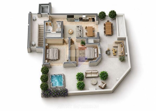 penthouse in San Lawrenz
